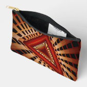 Pochette À Accessoires Réseau d'Imaginaires 3D Conception graphique fract (Ouvrir)