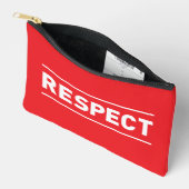 Pochette À Accessoires Respect (Ouvrir)