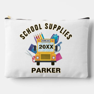 Pochette À Accessoires Retour à l'école Personnalisation personnalisée en