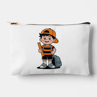 POCHETTE À ACCESSOIRES RETOUR À L'ÉCOLE, PRÉPAREZ-VOUS POUR UNE NOUVELLE