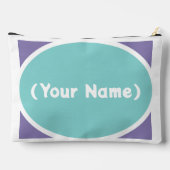 Pochette À Accessoires Retour personnalisé + design avant "Dieu est amour (Verso)