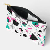 Pochette À Accessoires Retro Memphis Geometric Pattern (Ouvrir)