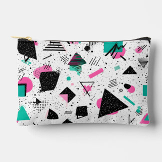 Pochette À Accessoires Retro Memphis Geometric Pattern