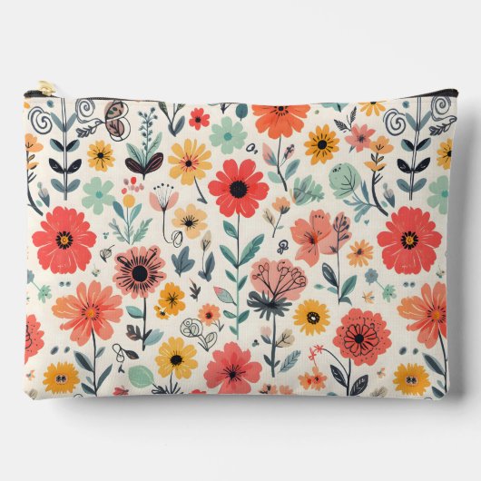 Pochette À Accessoires Rétro rencontre Moderne (Recto)