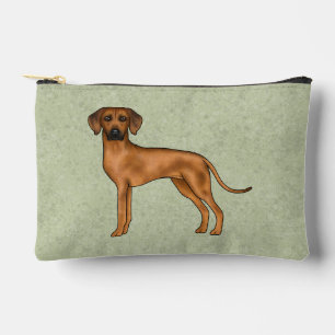 Pochette À Accessoires Rhodesian Ridgeback mignon Chien Lion Africain Ver