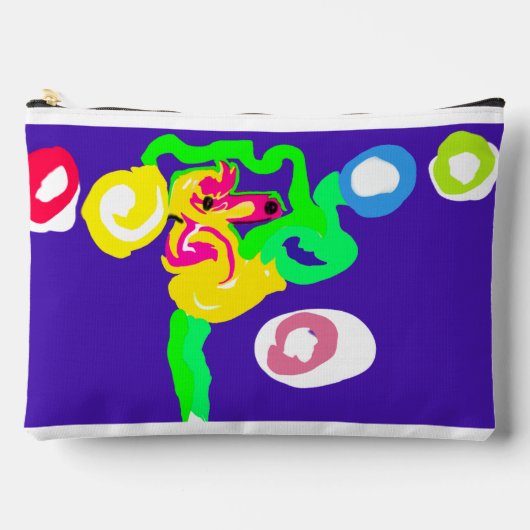Pochette À Accessoires Roi de l'art hippocampe (Recto)