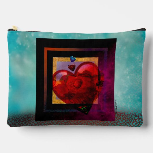 Pochette À Accessoires Romantic Art Bag – Held in Light (Recto)