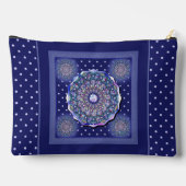 Pochette À Accessoires Rosace bleue (Verso)