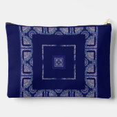 Pochette À Accessoires Rosace bleue (Verso)