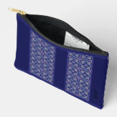 Pochette À Accessoires Rosace bleue (Ouvrir)