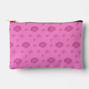 Pochette À Accessoires Rose de trèfle à quatre feuilles