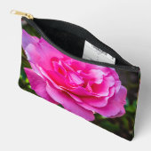 Pochette À Accessoires Rose délicate. (Ouvrir)