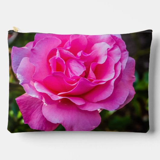 Pochette À Accessoires Rose délicate. (Recto)