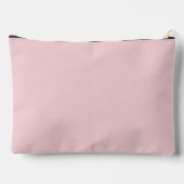 Pochette À Accessoires Rose Féminin avec Nom et Initiale (Verso)