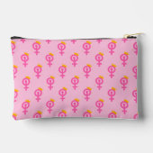 Pochette À Accessoires Rose Féministe (Verso)