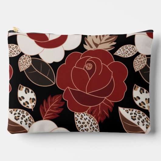Pochette À Accessoires Rose foncée (Recto)