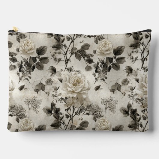 Pochette À Accessoires Rose grise classique (Recto)