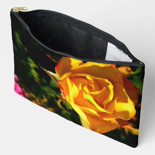 Pochette À Accessoires Rose orange (Ouvrir)