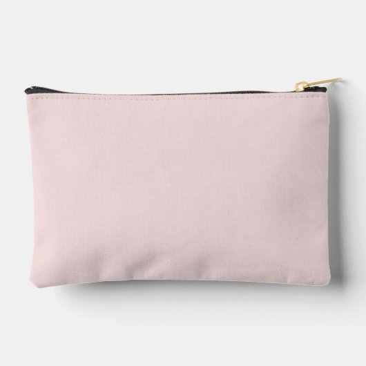 Pochette À Accessoires Rose pâle | Logo Professionnel (Verso)