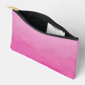Pochette À Accessoires Rose rêveuse (Ouvrir)