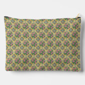 Pochette À Accessoires Rose sur Carrelage jaune (Verso)