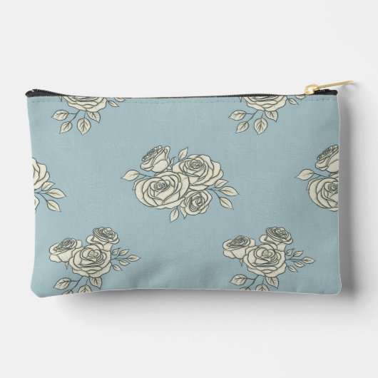 Pochette À Accessoires Roses délicats (Verso)