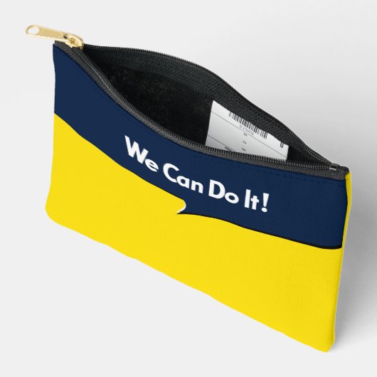 Pochette À Accessoires Rosie Le Style Rétro Riveter (Ouvrir)