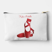 Pochette À Accessoires Rouby Red Ballet Chaussures avec nom Danse (Verso)