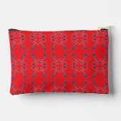 Pochette À Accessoires Rouge et bleu petit (Verso)