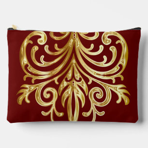 Pochette À Accessoires Rouge foncé, Noël Cadeaux AutoritéMD Grand
