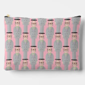 Pochette À Accessoires Royal – Patterned Zipper Accessory Pouch (Recto)