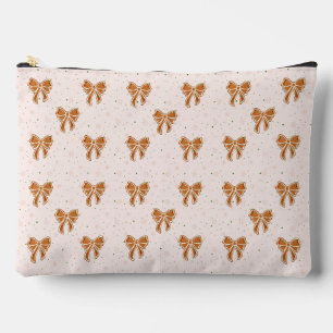 Pochette À Accessoires Rubans de biscuits de Noël