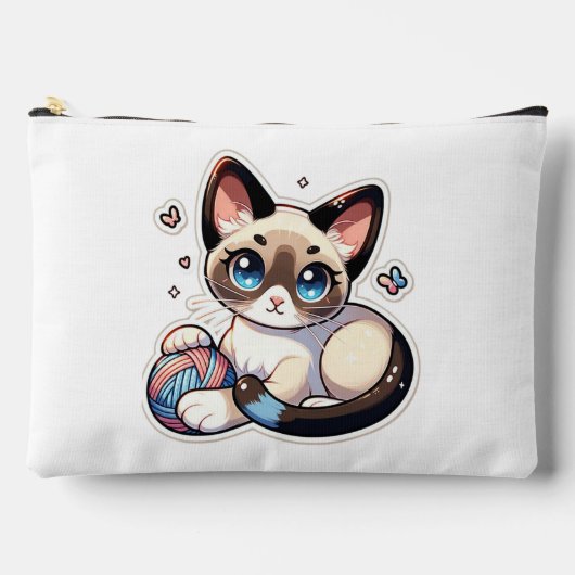 Pochette À Accessoires Sacoche accessoire Knitty Kitty (Recto)