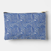 Pochette À Accessoires Sacoche d'accessoire psychédélique bleue (Verso)