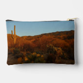 Pochette À Accessoires Saguaro Sunset I Arizona Désert Paysage (Verso)