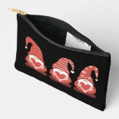 Pochette À Accessoires Saint Valentin Trois mignons Gnomes qui tiennent l (Ouvrir)