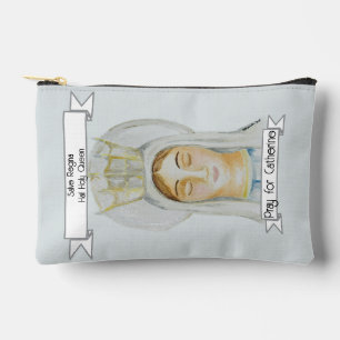 Pochette À Accessoires Salve Regina, Hail Holy Queen Rosary Prayer Pouch
