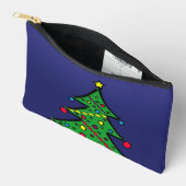 Pochette À Accessoires sapin de Noël (Ouvrir)