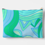 Pochette À Accessoires Sarcelle Groovy (Verso)