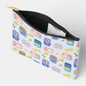 Pochette À Accessoires Sardines et citrons (Ouvrir)