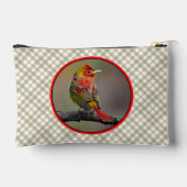 Pochette À Accessoires Scarlet Tanager Molting Photographie originale (Verso)