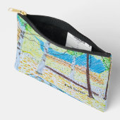 Pochette À Accessoires Scène d'automne dessinée (Ouvrir)