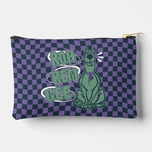 Pochette À Accessoires Scooby rétro "OMG" (Verso)