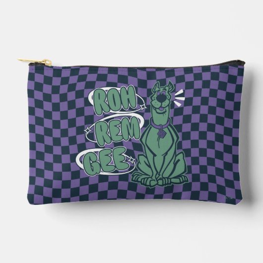 Pochette À Accessoires Scooby rétro "OMG" (Recto)