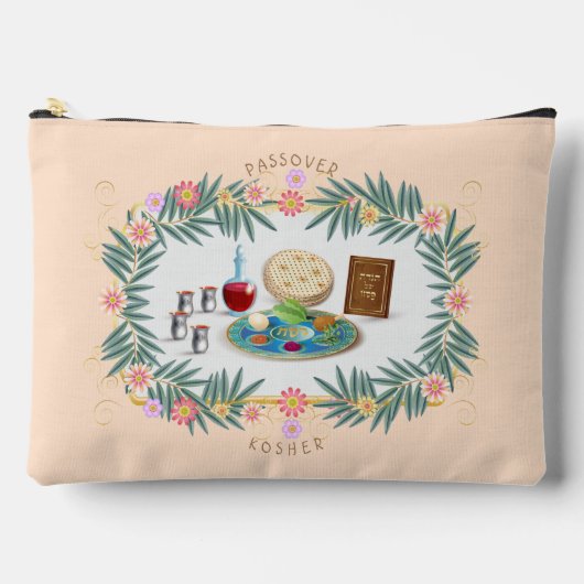 Pochette À Accessoires Séder de Pesser Kosher Pesach Matzah (Recto)