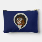 Pochette À Accessoires Sélène la chouette (Verso)