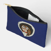 Pochette À Accessoires Sélène la chouette (Ouvrir)
