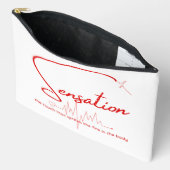Pochette À Accessoires Sensation Pouls Heartline (Ouvrir)
