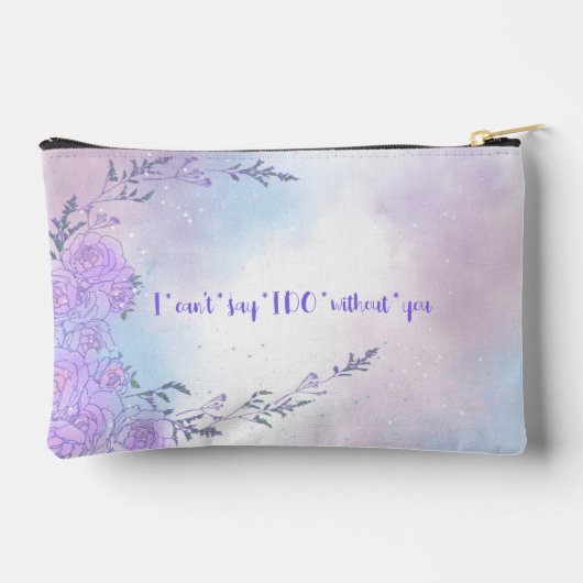 Pochette À Accessoires Seras-Tu Ma Femme De Service ? (Verso)