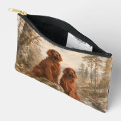 Pochette À Accessoires Setter irlandais (Ouvrir)